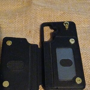 Black Wallet Phone Case